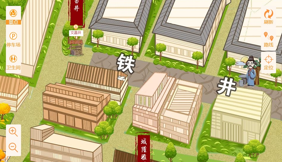 颍东智慧景区：手绘地图与语音导览的完美融合